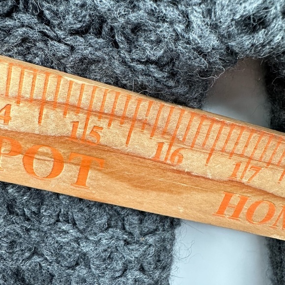 Y2K JUICY COUTURE Vintage grey knit womans bell sleeve cottagecore cardigan SP - Picture 9 of 12